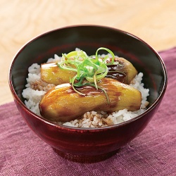 なすの蒲焼丼