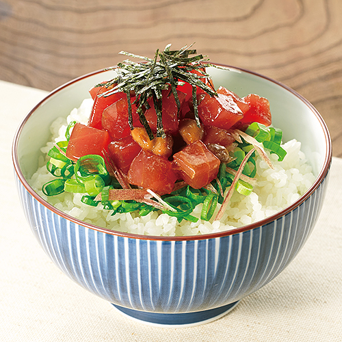 納豆まぐろ丼