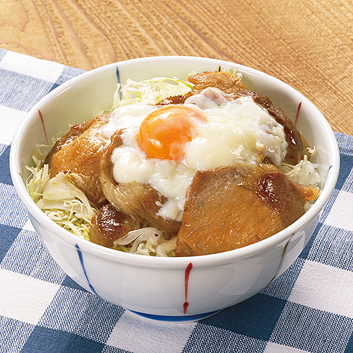 朝食スタミナ豚丼