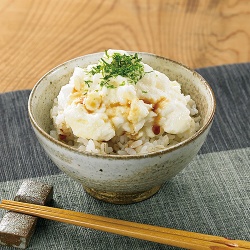 たたき麦とろご飯