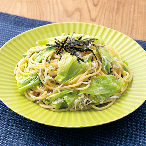 しらす干と春キャベツのパスタ ダイエー 食の情報