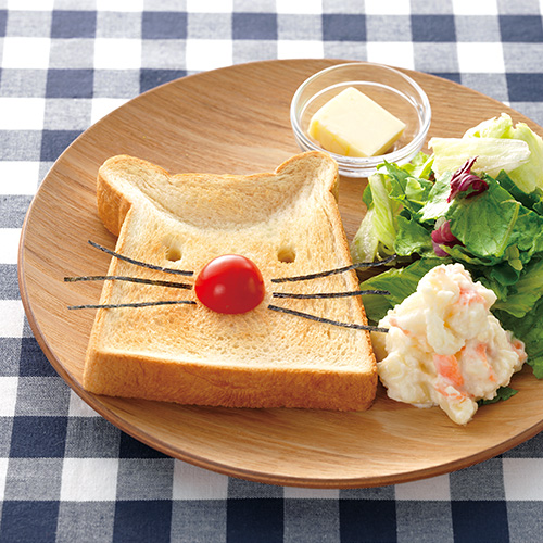 アニマルパンの朝食