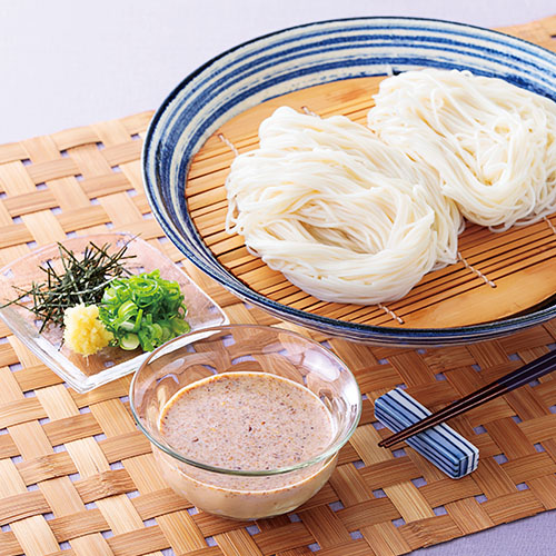 ごまみそのつけだれそうめん