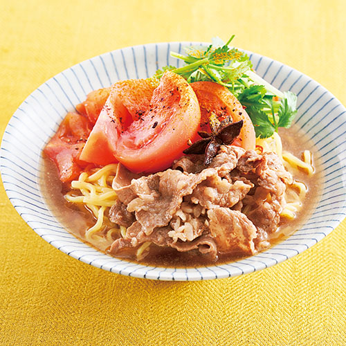 トマト牛肉麺