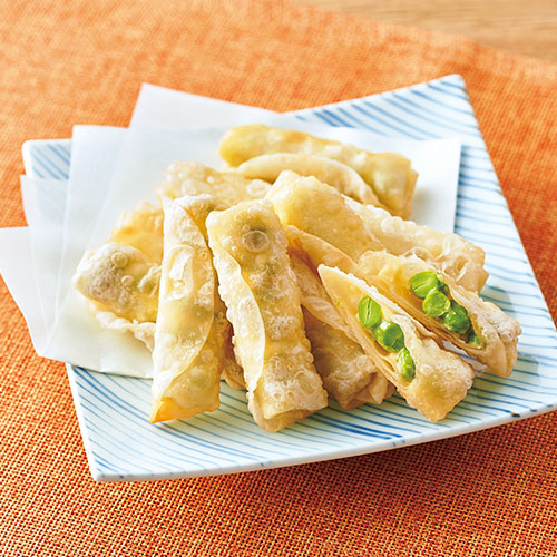 枝豆のひとくち揚げ