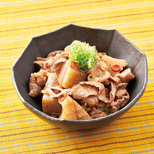 牛肉とこんにゃくのあっさり煮