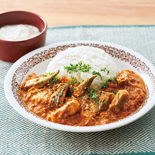 さばカレーヨーグルト風味