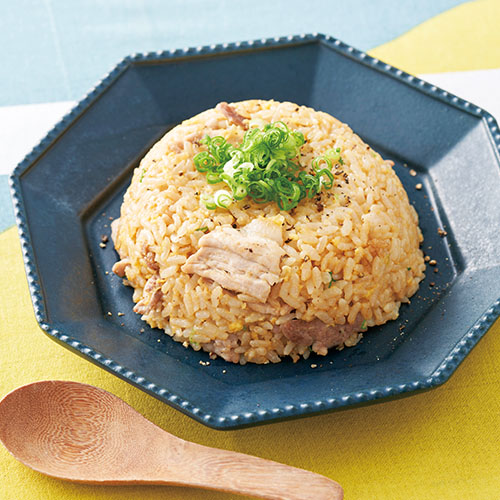 豚こまのオイマヨ炒飯