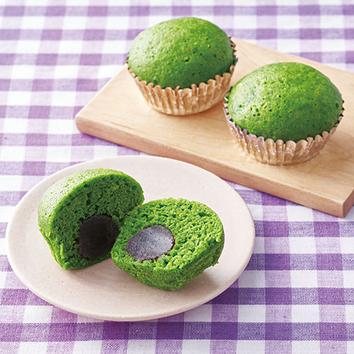 ほうれん草の蒸しパン