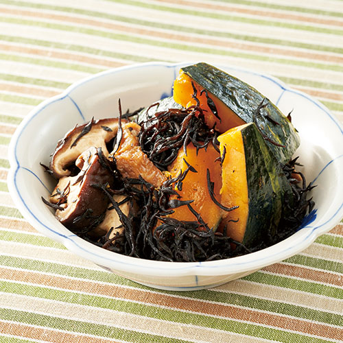 かぼちゃとひじきのうま煮