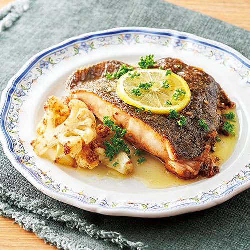 かれいのレモンムニエル