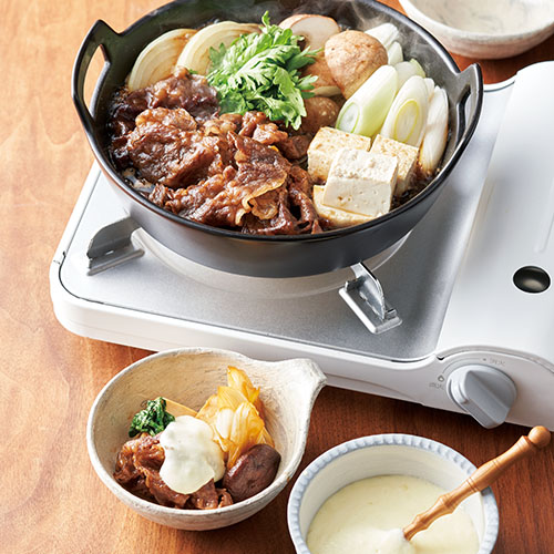 チーズソースすき焼き