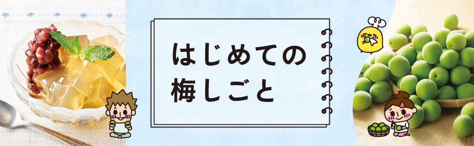 2025年6月トピックス2 はじめての梅しごと