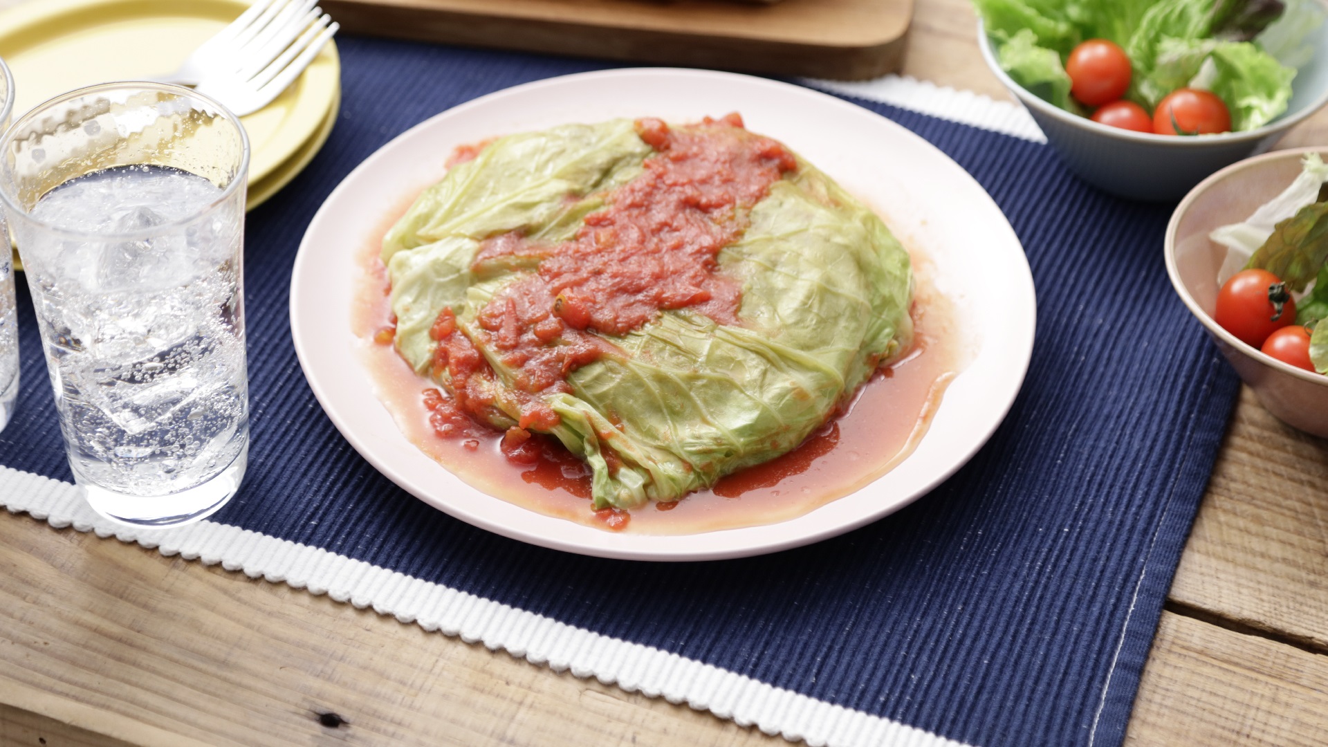 炊飯器で簡単！巻かないロールキャベツ