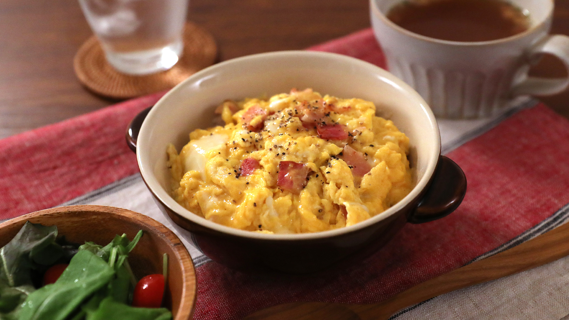 10分で作れる！カルボナーラ丼