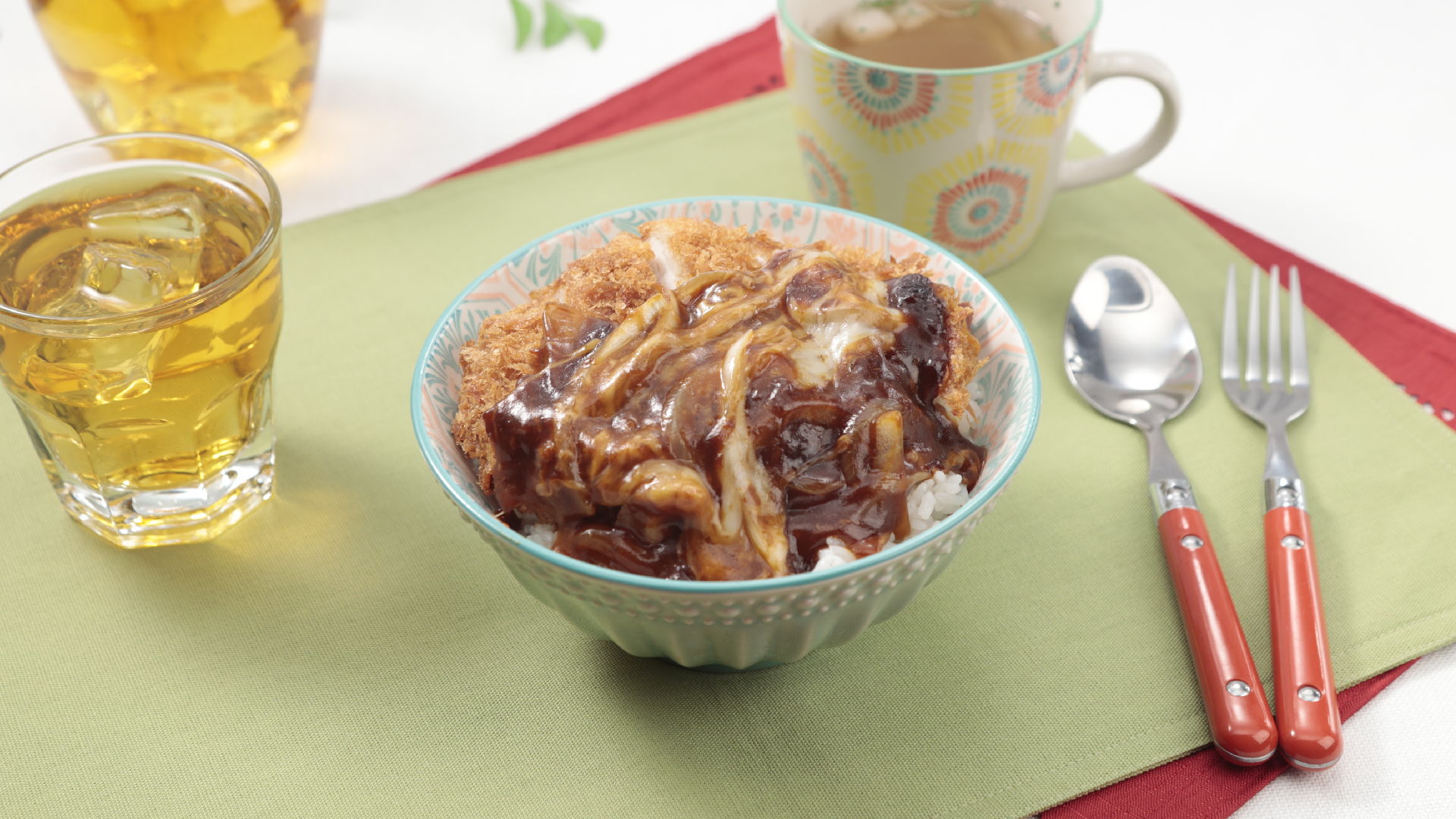 お惣菜のカツで作る！洋風カツ丼