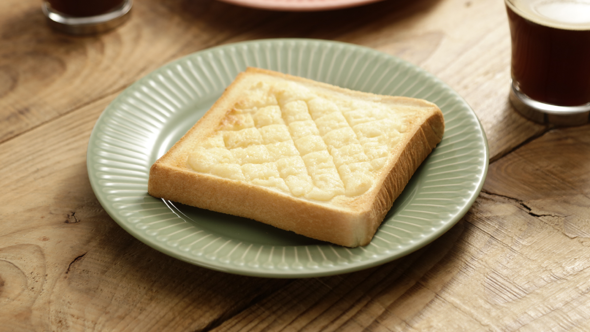 食パンで簡単！メロンパン風トースト