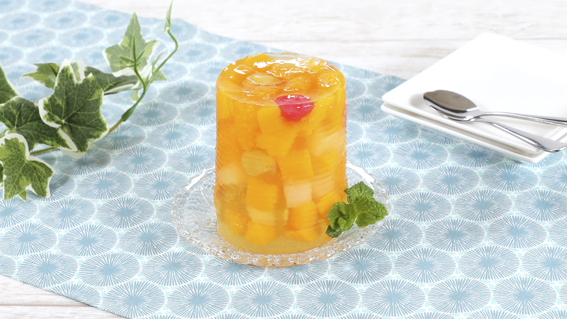 超簡単！まるごとフルーツ缶ゼリー