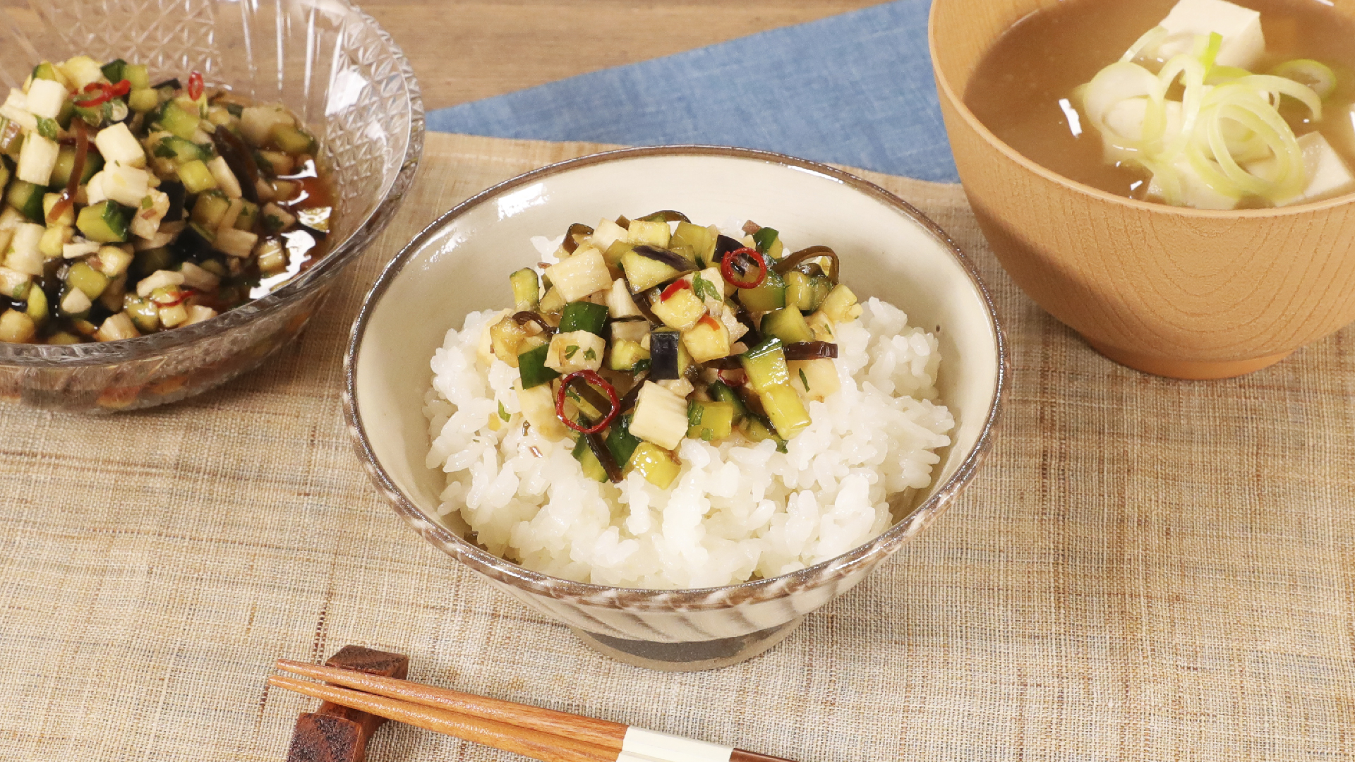 山形の「だし」風！夏野菜漬け