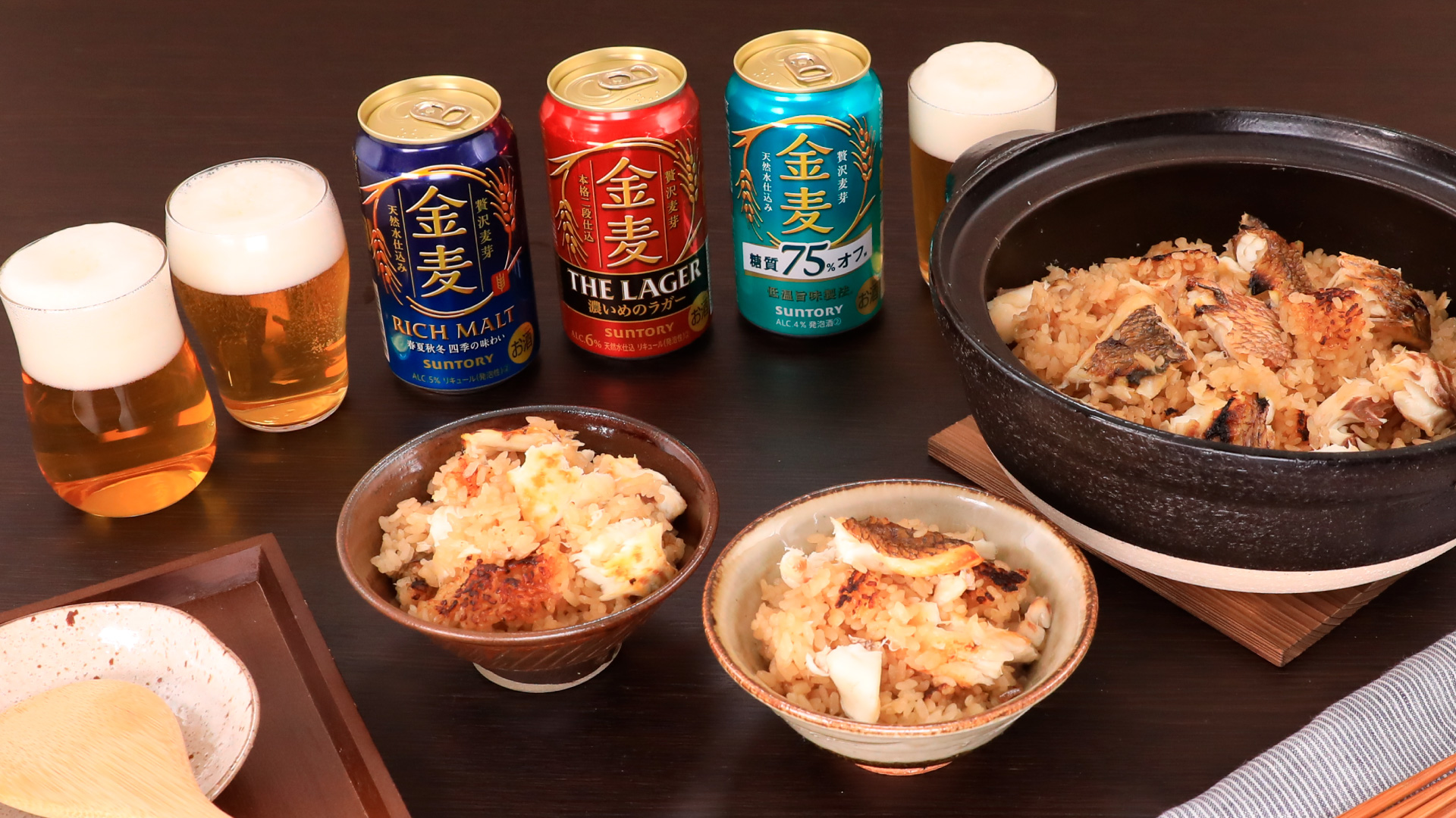 土鍋でふっくら鯛めし