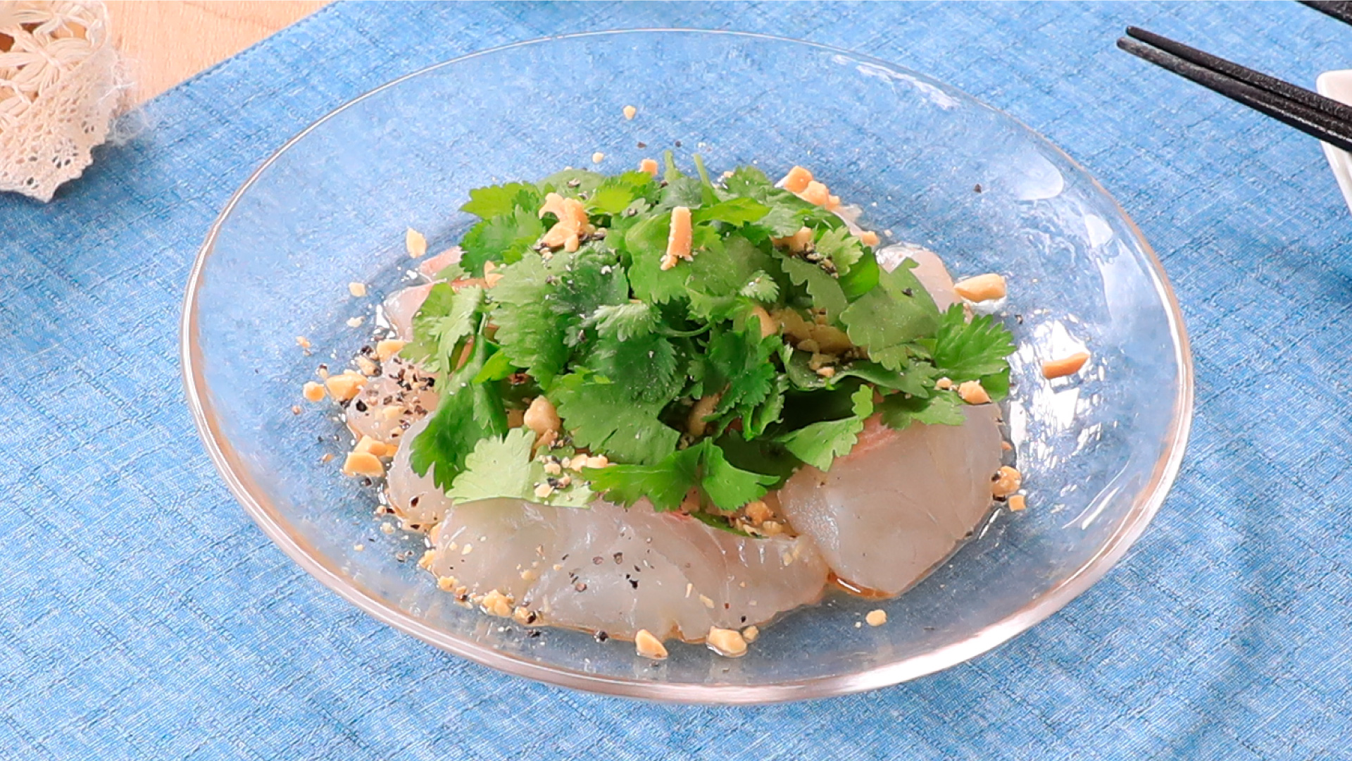 エスニック風！タイのお刺身
