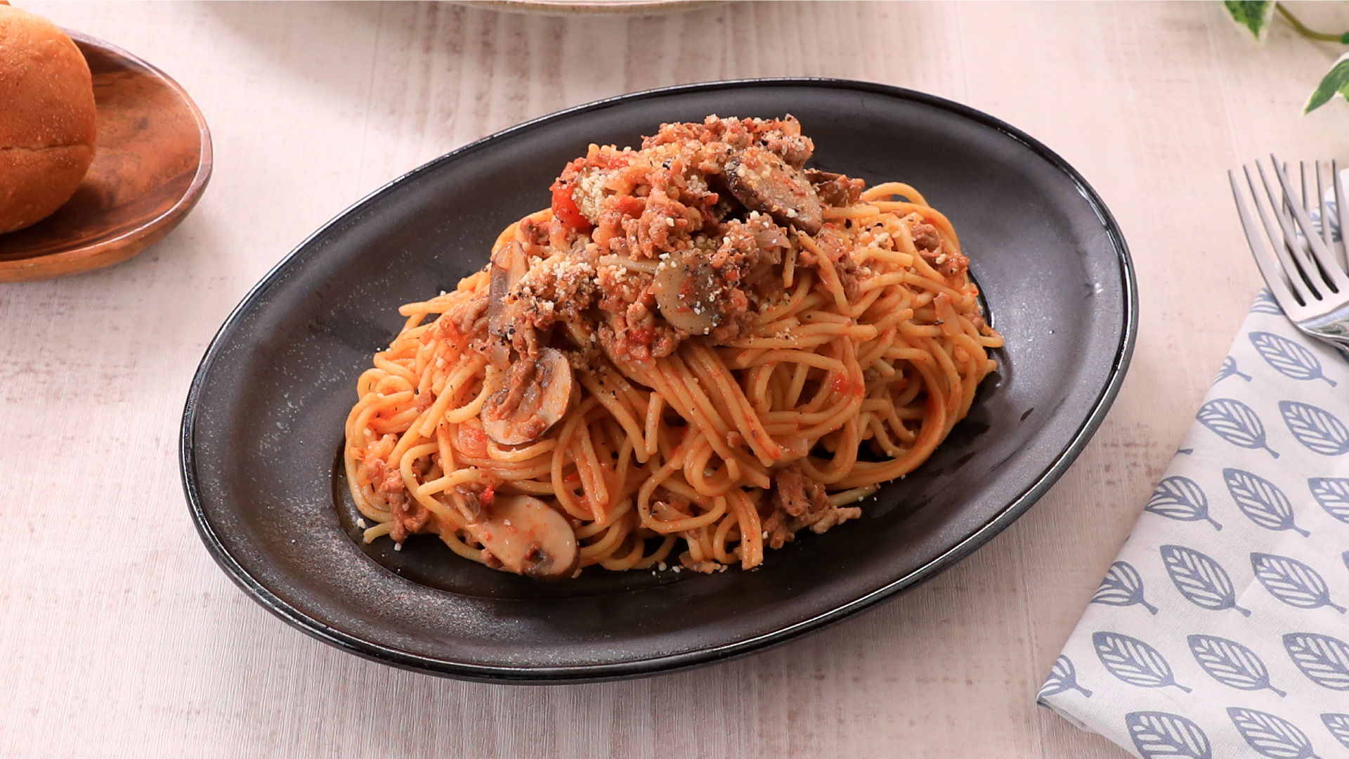 入れるだけ！炊飯器トマトパスタ