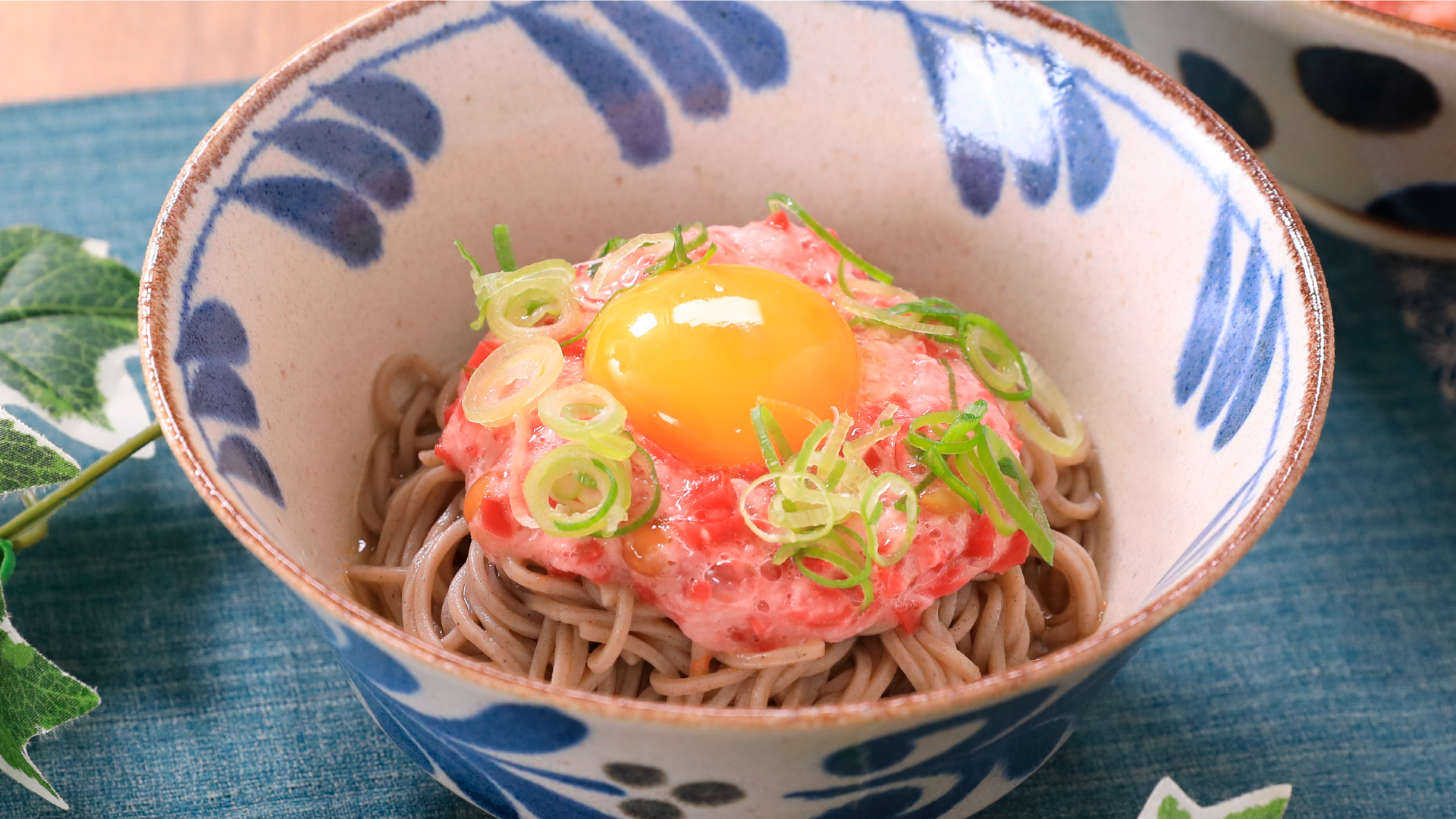 夏うま！ねばとろ梅蕎麦