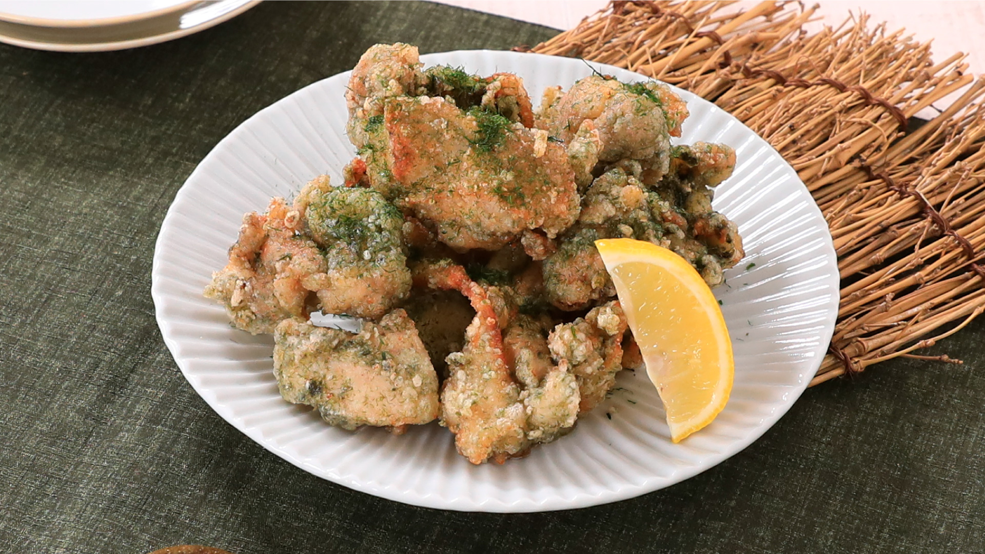 簡単アレンジ！青のり唐揚げ