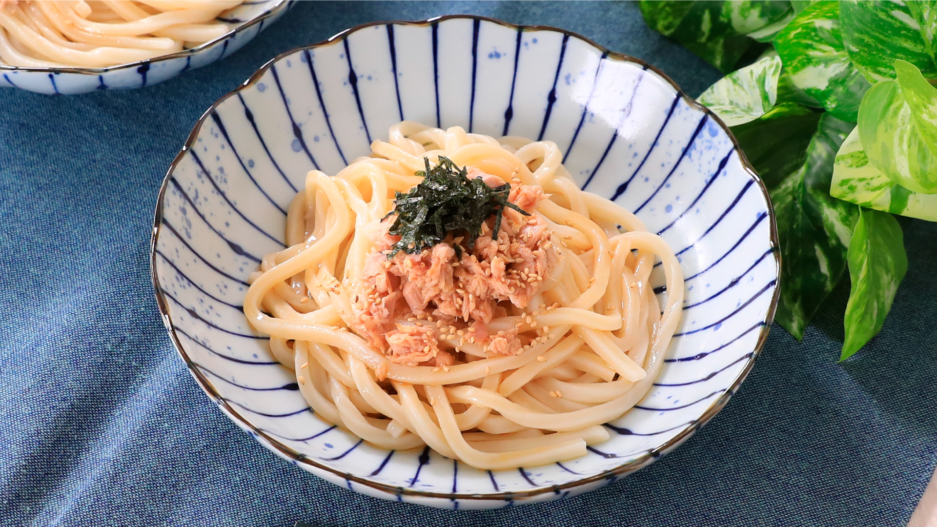 超簡単！海苔ツナ冷やしうどん