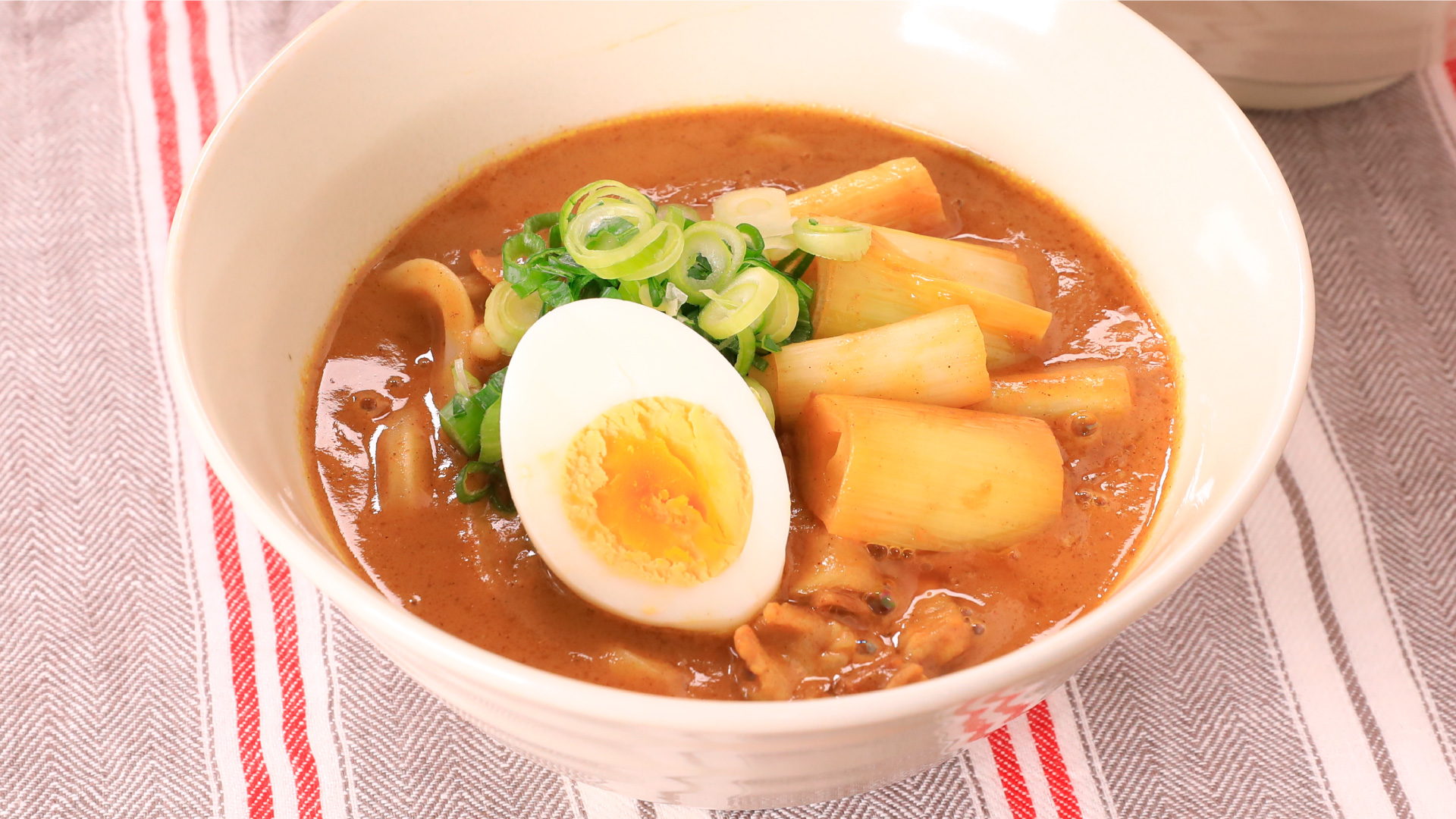 子供も食べやすい！クリーミーカレーうどん