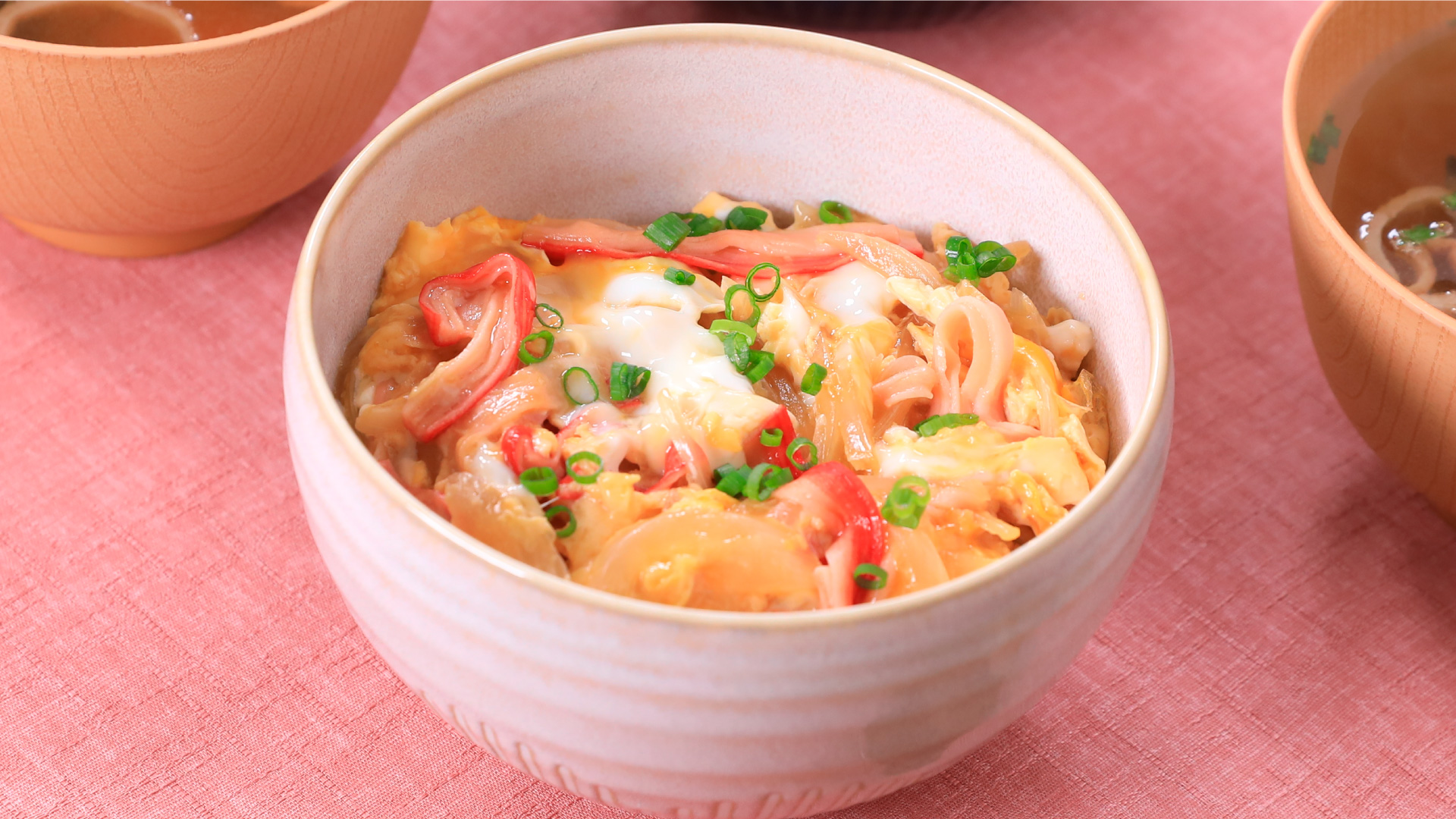 忙しい日に！簡単かに玉丼