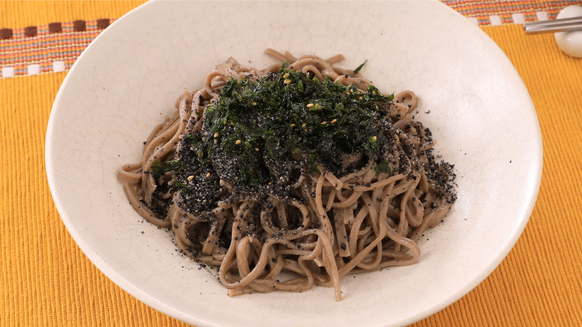 蕎麦を使って！トゥルギルムマッククス風