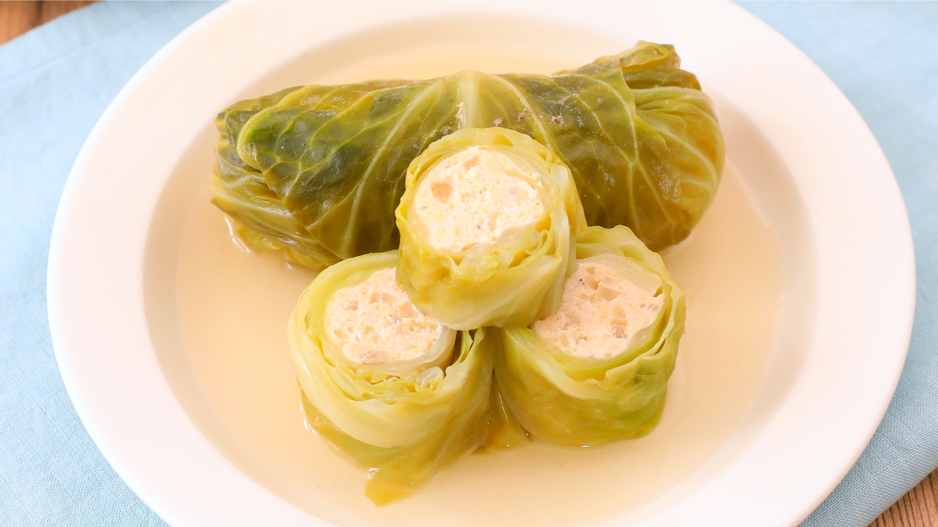 さっぱり食べられる！冷製ロールキャベツ