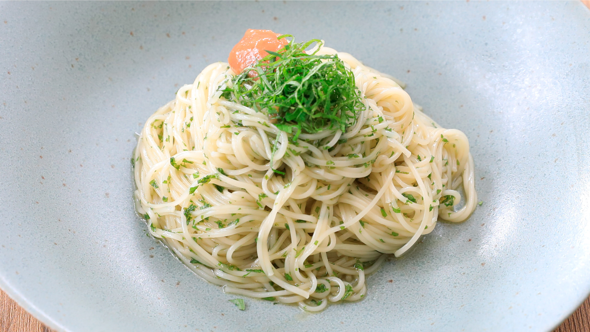 クセになる！うめしそベーゼそうめん