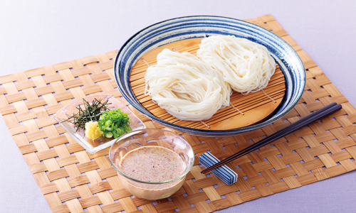 ごまみそのつけだれそうめん