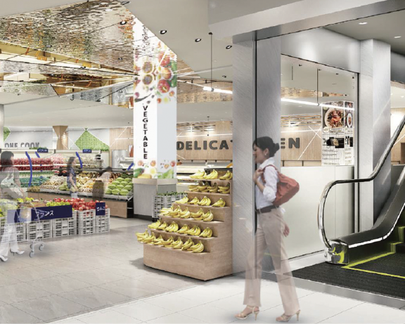 農産・デリカ売場イメージ