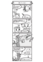モッくん4コマ漫画｜ダイエー
