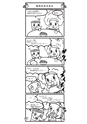 モッくん4コマ漫画｜ダイエー