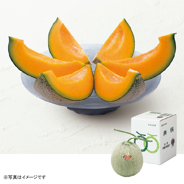 北海道産（JA夕張市）夕張メロン 優品2L1玉